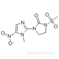 2-imidazolidinone, 1- (1-méthyl-5-nitro-1H-imidazol-2-yl) -3- (méthylsulfonyl) - CAS 56302-13-7